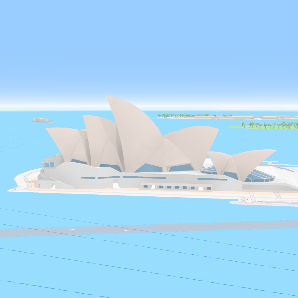 Sydney Opera House — route map input
