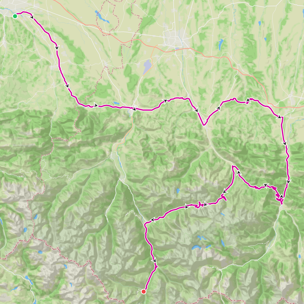 투르 드 프랑스 2026 스테이지 6 경로 — route map input