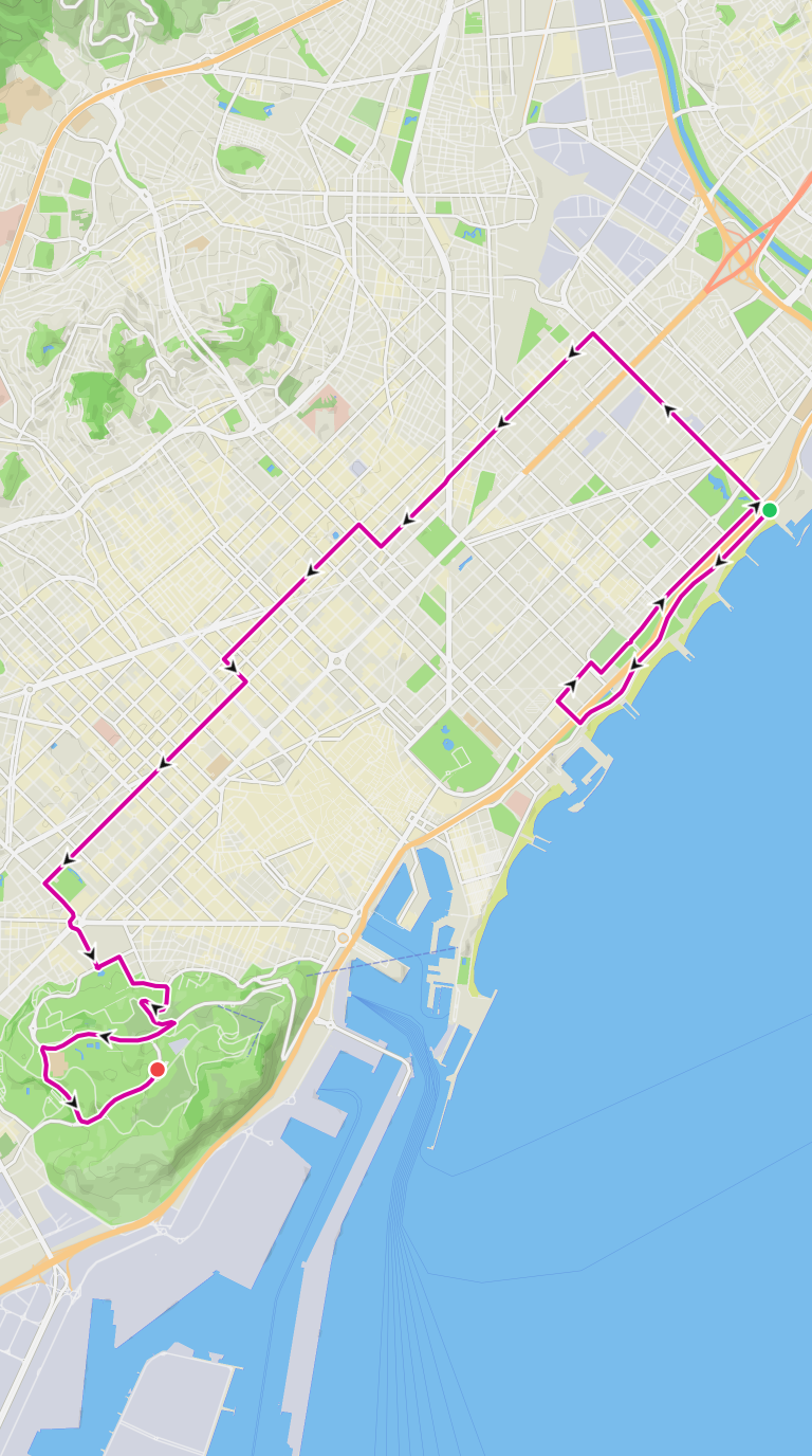 Map / Route source view